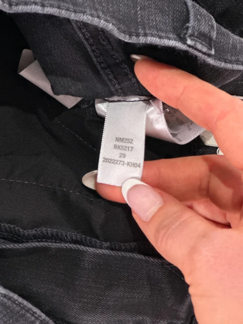 Madewell Women’s High Rise Skinny Flare Jeans Black Size 29 - Picture 10 of 16